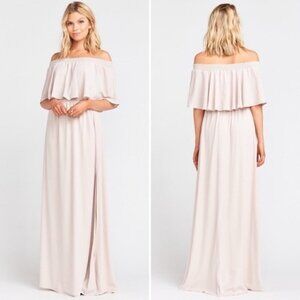 SHOW ME YOUR MUMU Hacienda Maxi Dress Size S